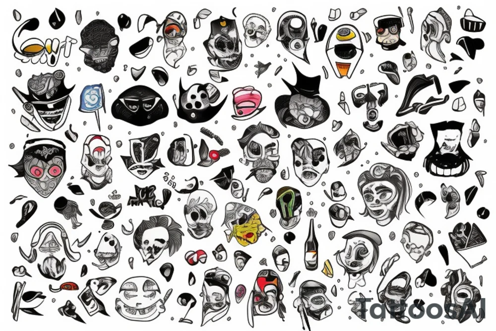 C'est de la merde tattoo idea