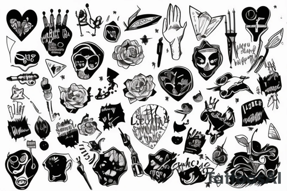 life is not supposed to be easy tattoo idea