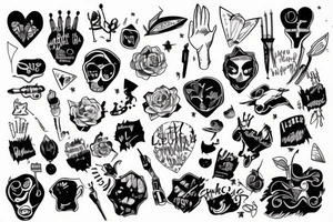 life is not supposed to be easy tattoo idea