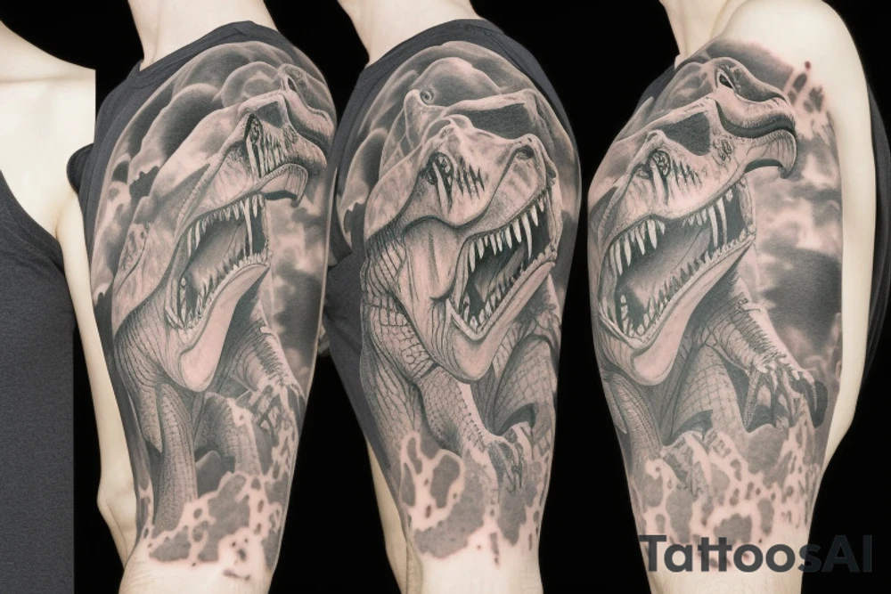 T-Rex tattoo idea