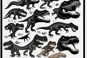 T-Rex tattoo idea