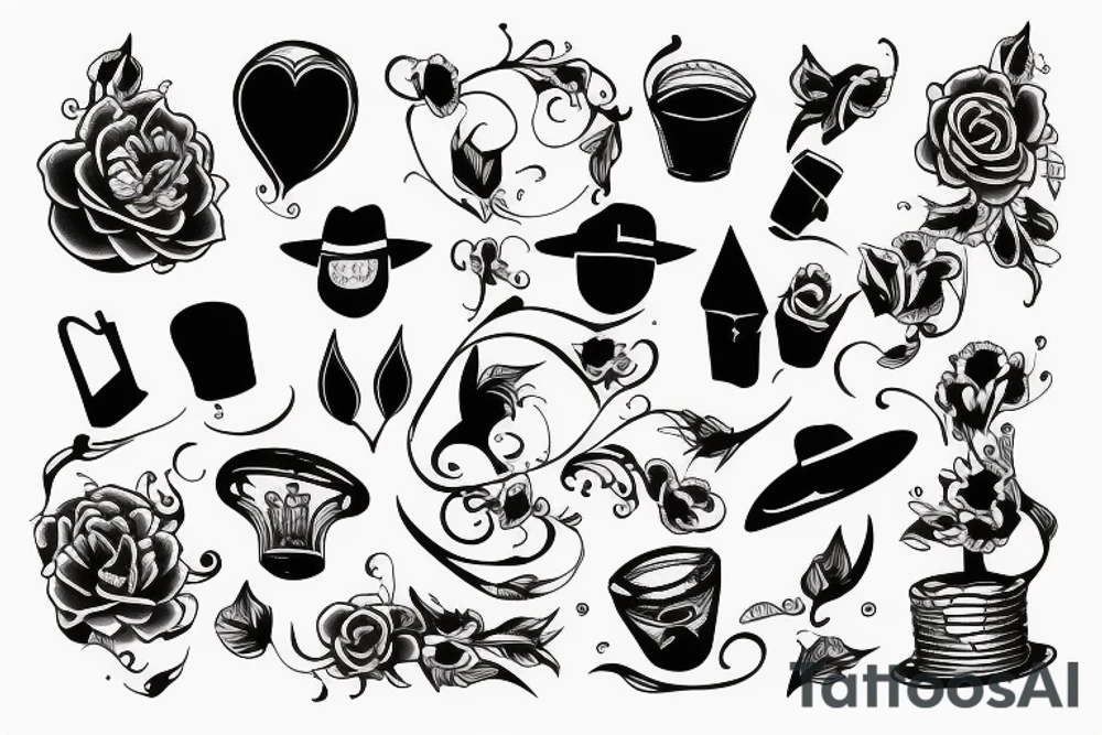 Street romance tattoo idea