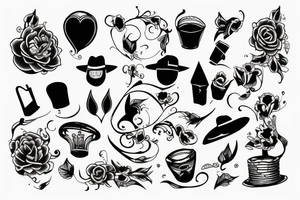 Street romance tattoo idea