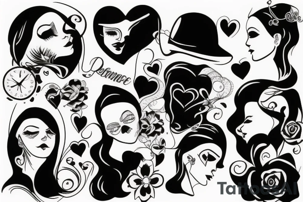 Street romance tattoo idea