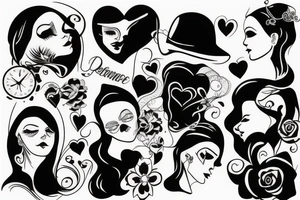 Street romance tattoo idea