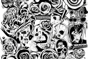 Street romance tattoo idea
