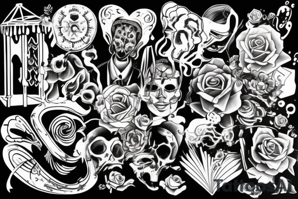Street romance tattoo idea