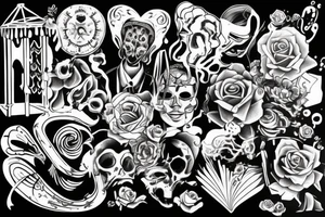 Street romance tattoo idea
