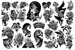 Street romance tattoo idea