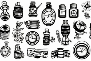 Vieux caméscope tattoo idea