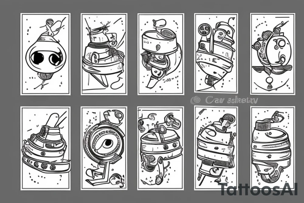 Vieux caméscope tattoo idea