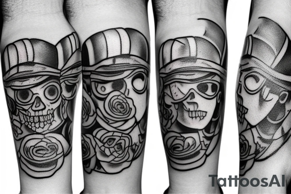 Cans of beer tattoo idea