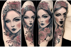 kucharz przy kuchni tattoo idea