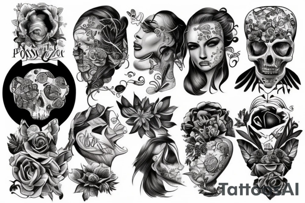 postać kucharza tattoo idea