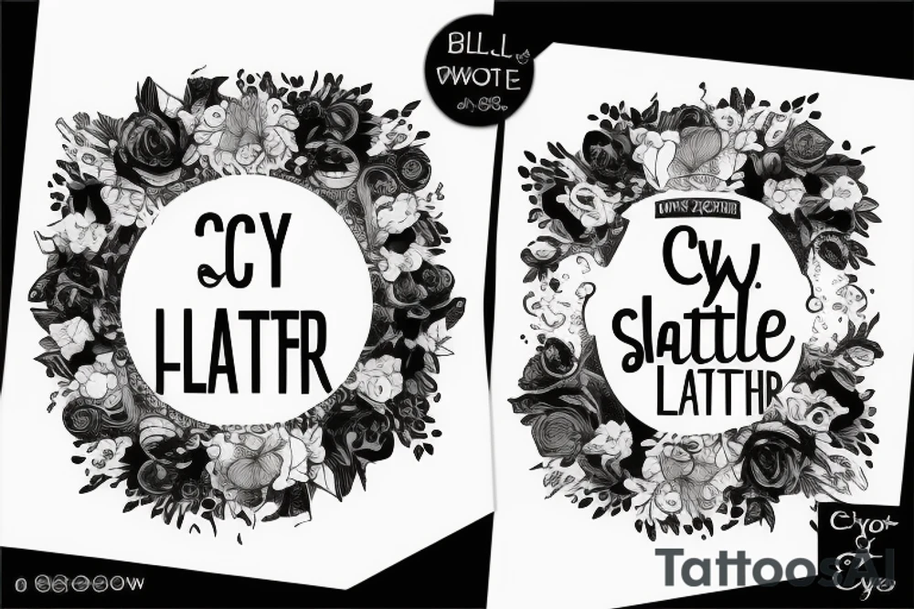 smile now cry later tattoo idea