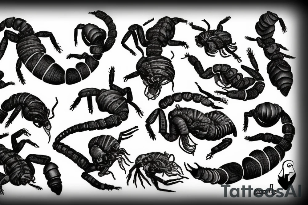 Scorpion tattoo idea