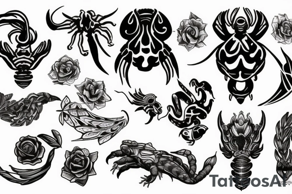 Scorpio tattoo idea