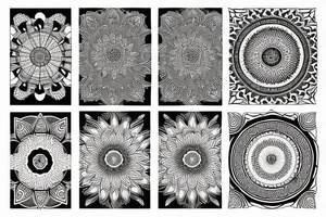 Mandala pure energy tattoo idea