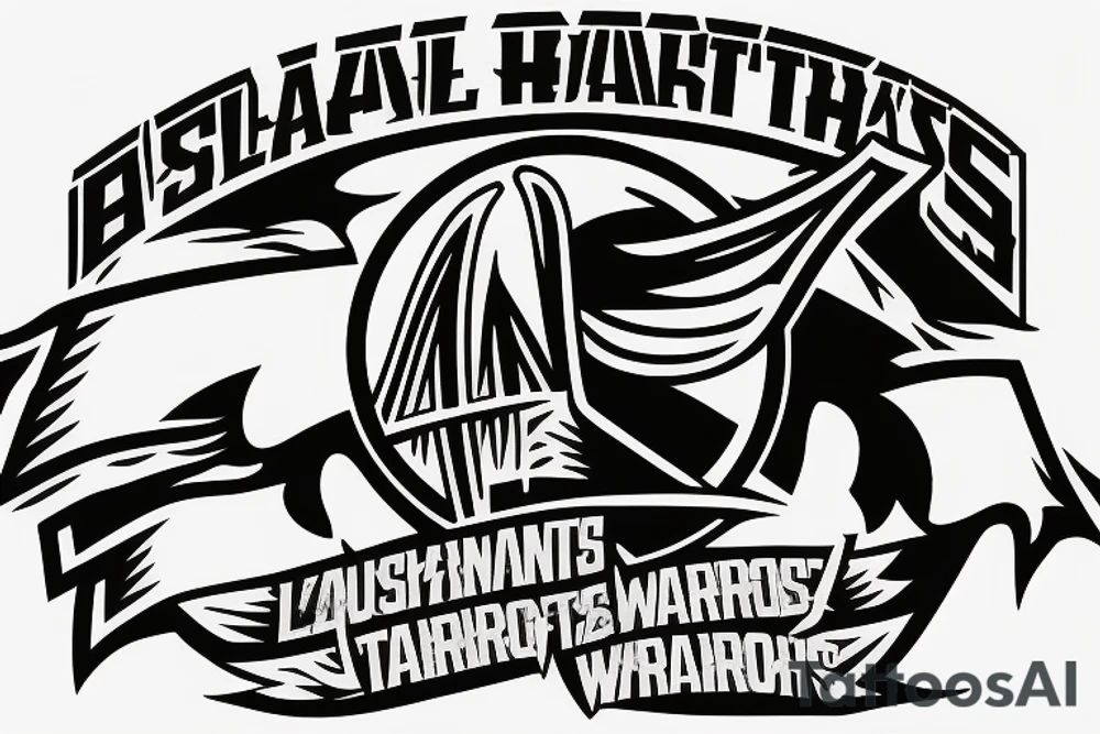 Hockey team called "Last Minute Warriors" logo tattoo idea Hockey team called "Last Minute Warriors" logo tattoo idea