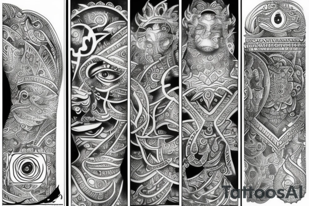 Hindu tattoo idea
