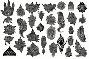 Hindu tattoo idea