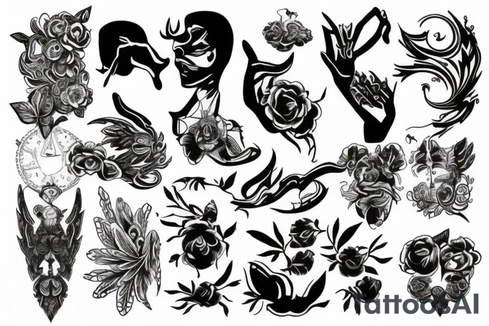 Unalome tattoo idea