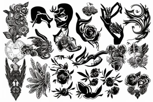 Unalome tattoo idea