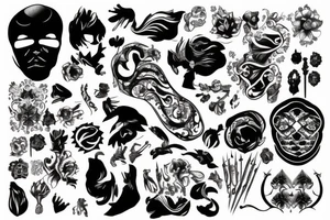 Unalome tattoo idea