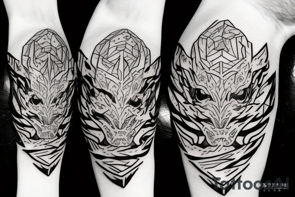 Monster hunter rise tattoo idea