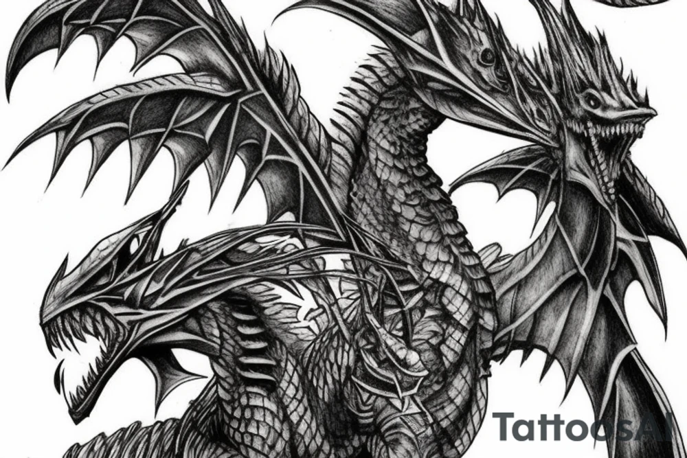 Rathalos tattoo idea