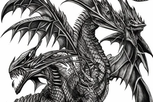 Rathalos tattoo idea