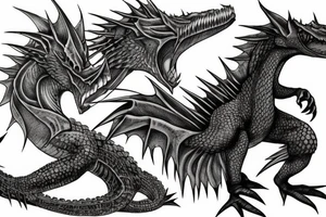 Rathalos tattoo idea