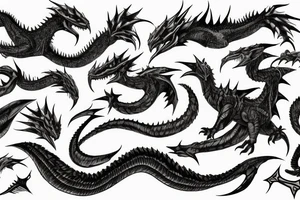 Rathalos tattoo idea
