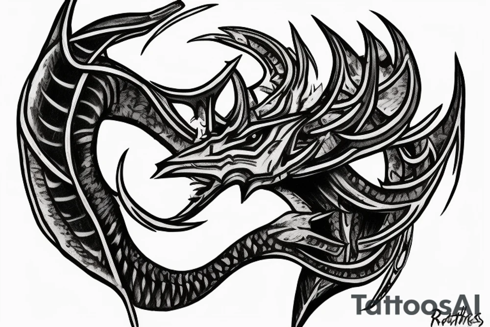 Rathalos tattoo idea