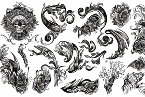 unalome tattoo idea