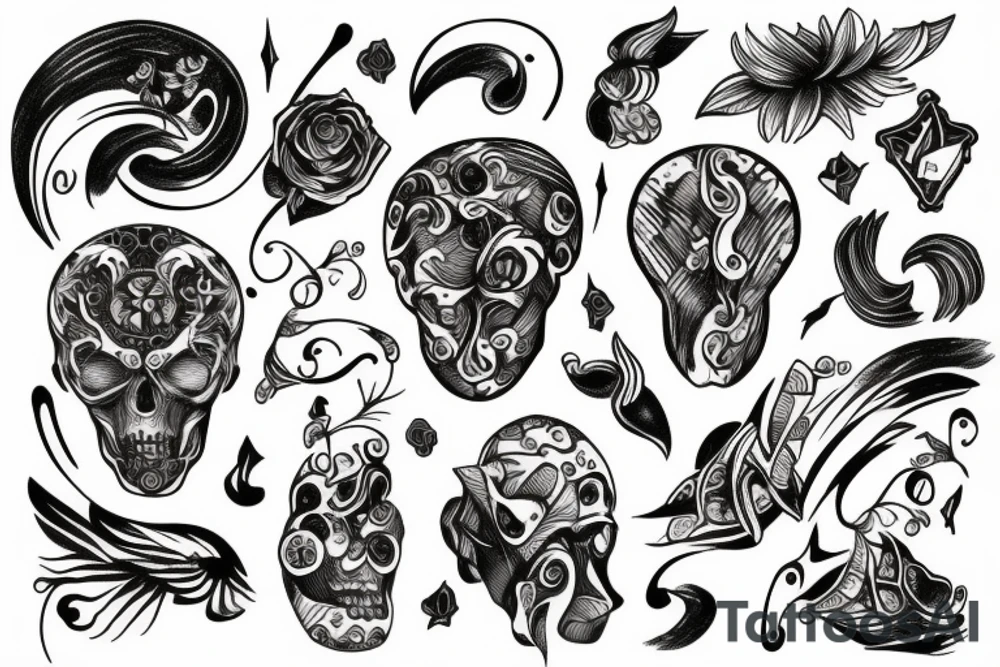 unalome tattoo idea