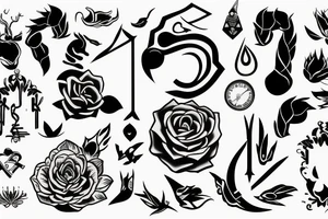 And sign minimalistic tattoo idea