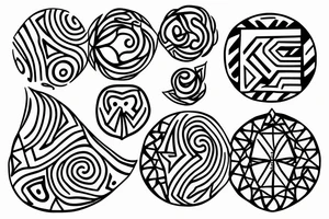 tattoo of a date tattoo idea