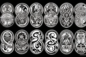 Sacred seal tattoo idea