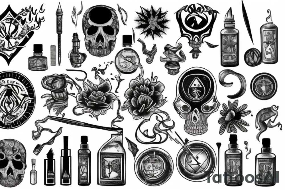 Alchemy tattoo idea