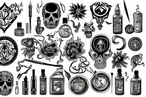 Alchemy tattoo idea