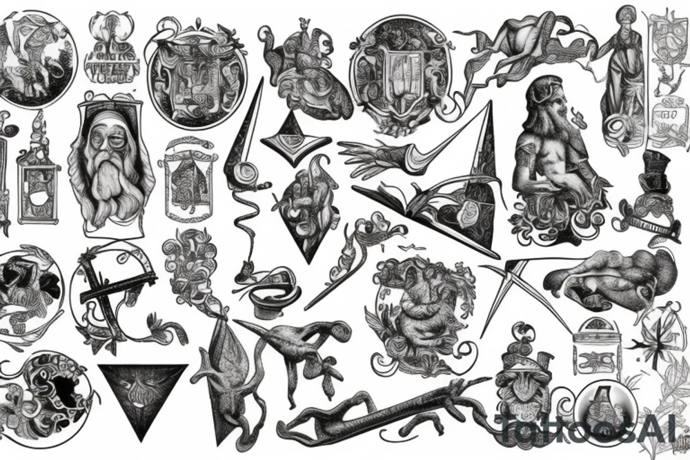 Hermes trismegistus tattoo idea