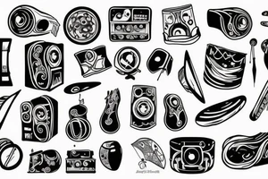 Sound tattoo idea