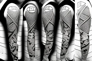 brazilian jiu jitsu and poker tattoo idea