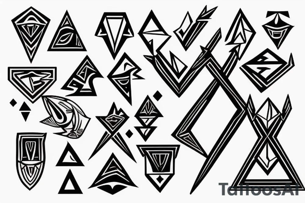 Ace of spade tattoo idea