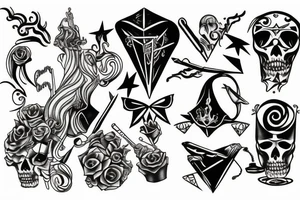 Ace of spade tattoo idea