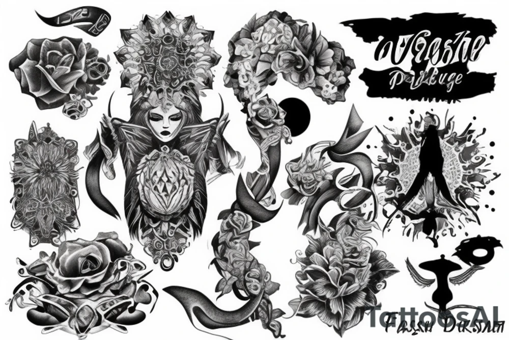 sleeve tattoo tattoo idea