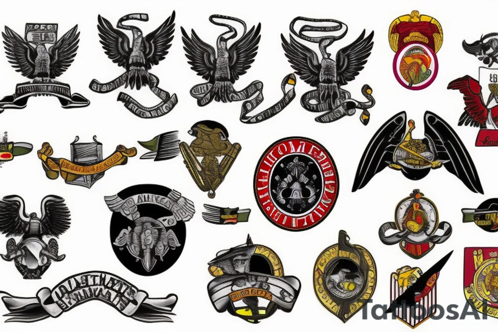 USMC logo tattoo idea