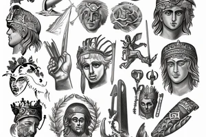 Alexander the Great tattoo idea