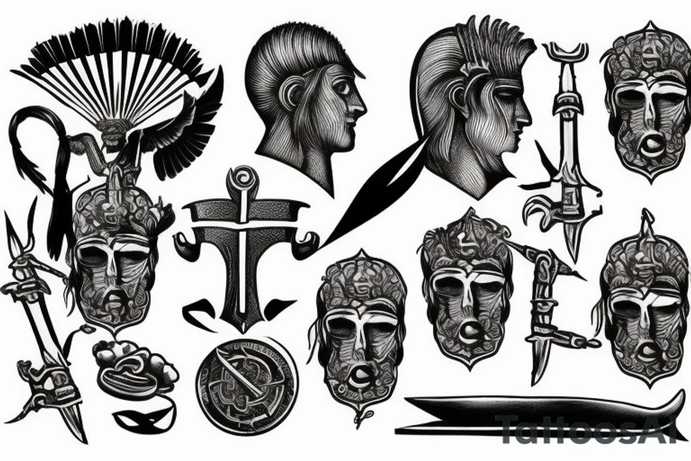 Alexander the Great tattoo idea